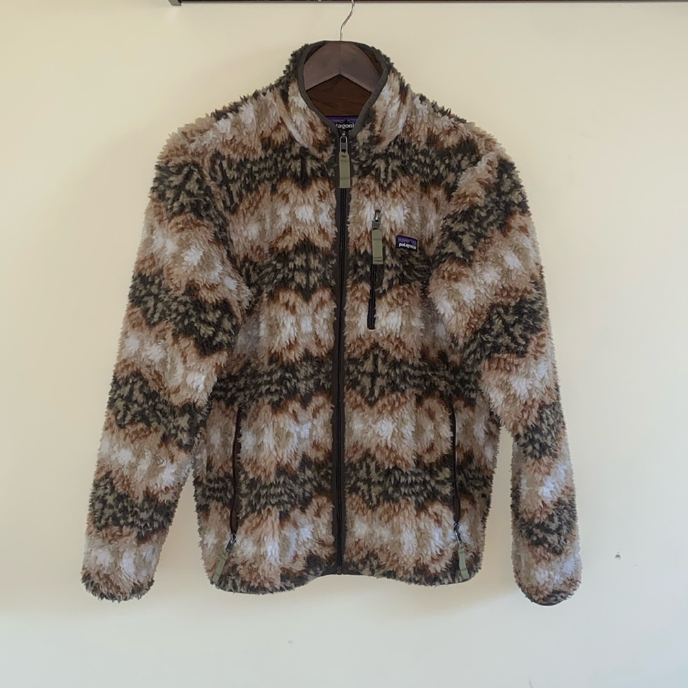 Vintage Inspired Retro-X High Pile Patagonia Full Zip Jacket